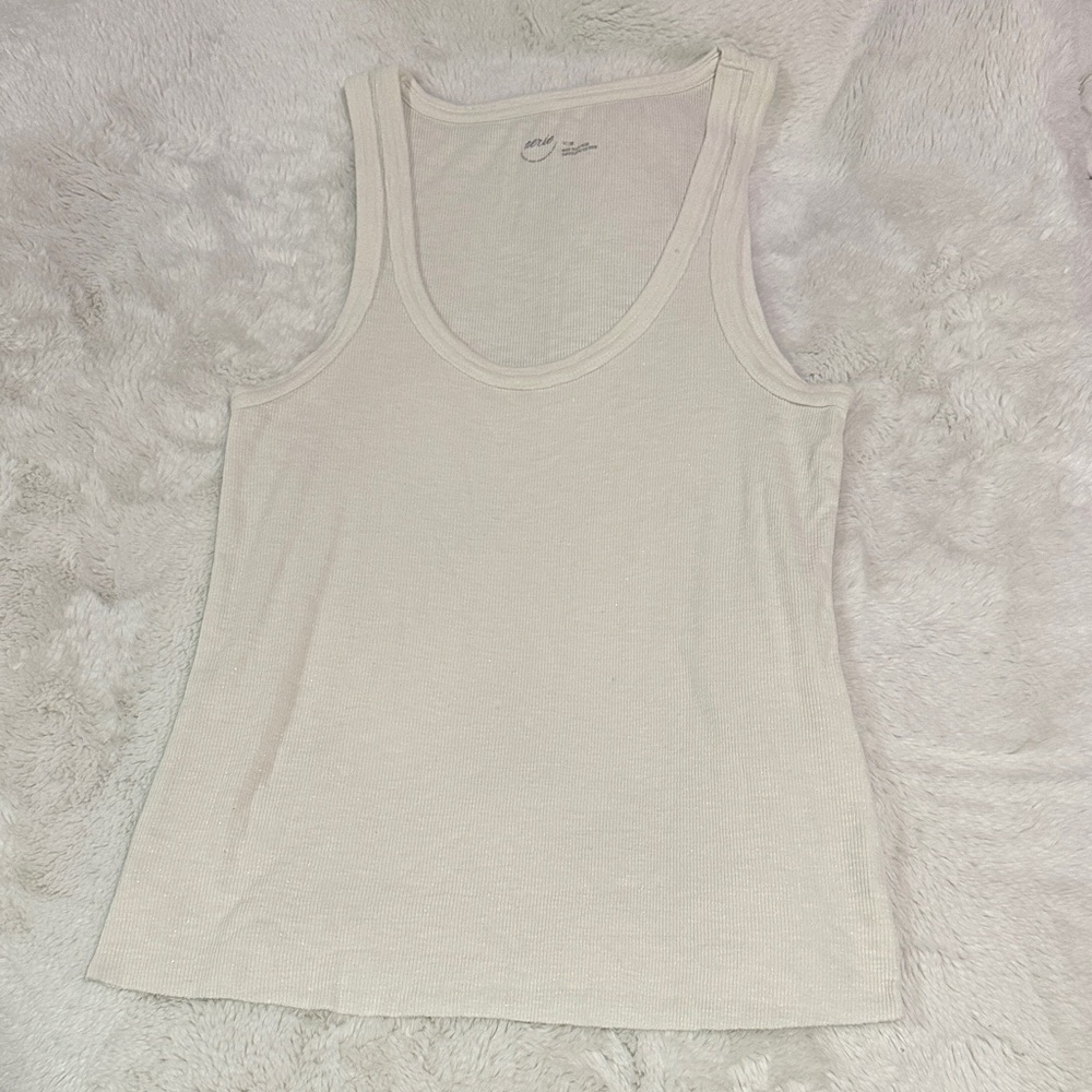 Aerie Soft Cream Tank Top